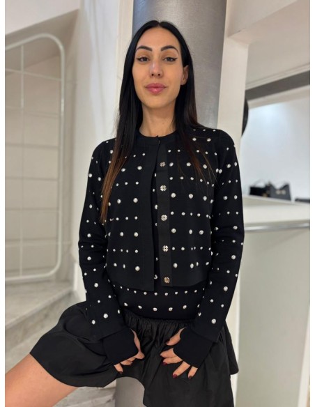 Maglia Liu Jo Donna con borchie decorative  | Mariadesole.it