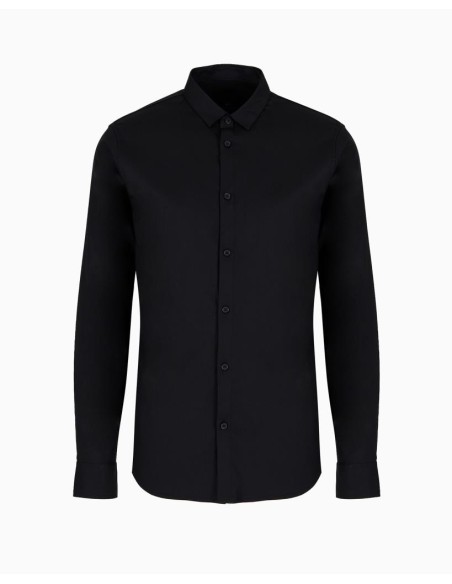 Camicia Uomo Armani Exchange Regular Fit Ultra Stretch – Collo Classic