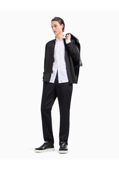 Camicia Uomo Armani Exchange Regular Fit Ultra Stretch – Collo Classic