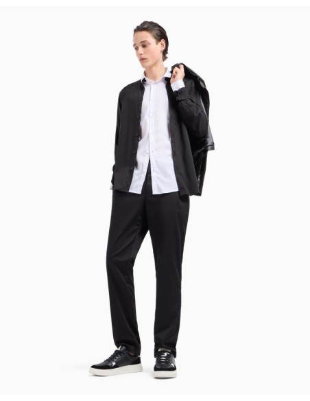 Camicia Uomo Armani Exchange Regular Fit Ultra Stretch – Collo Classic