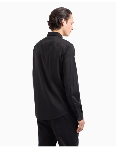 Camicia Uomo Armani Exchange Regular Fit Ultra Stretch – Collo Classic