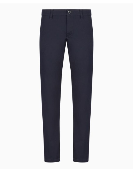 Pantaloni Chino Uomo Armani Exchange – Popeline di Cotone, Vestibilità