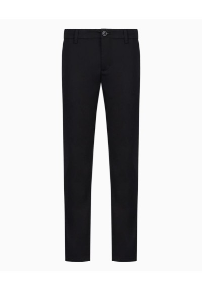 Pantaloni Chino Uomo Armani Exchange – Popeline di Cotone, Vestibilità