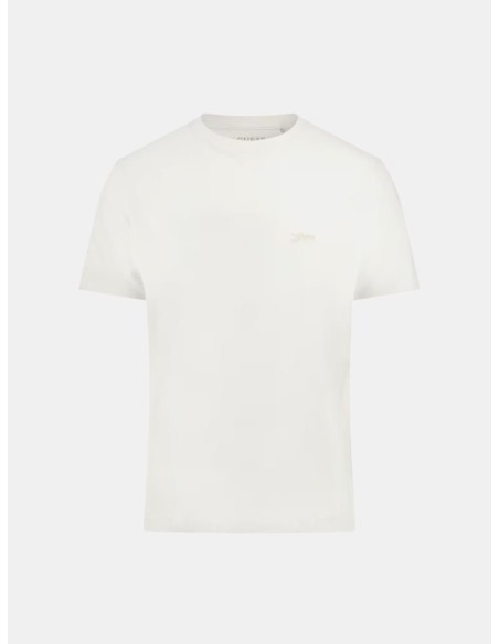 T-shirt uomo slim in jersey con logo ricamato Guess  | Mariadesole.it