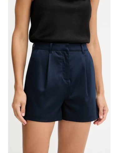 Guess Pantaloncini Apolline Donna Vita Alta in Tessuto Satinato  | Mar