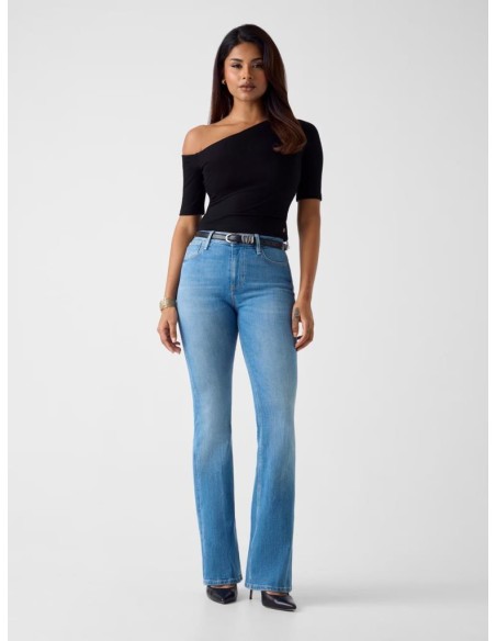 Jeans Guess Donna Sexy Flare bootcut a vita alta in denim stretch  | M