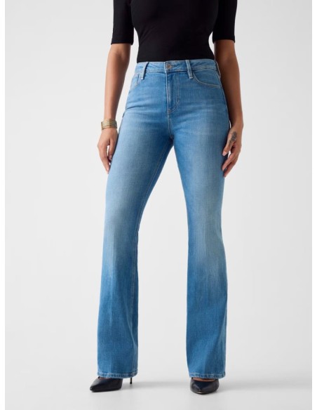 Jeans Guess Donna Sexy Flare bootcut a vita alta in denim stretch  | M