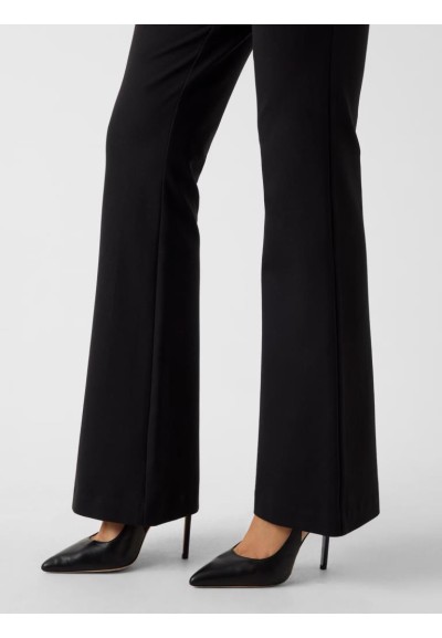 Pantaloni Guess Donna a zampa in viscosa LENZING™ ECOVERO™ vita media 