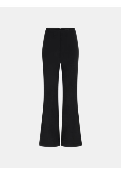 Pantaloni Guess Donna a zampa in viscosa LENZING™ ECOVERO™ vita media 