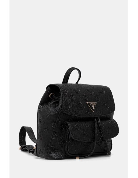 Mini zaino Guess Donna Cresidia 4G Logo Peony in similpelle con coulis