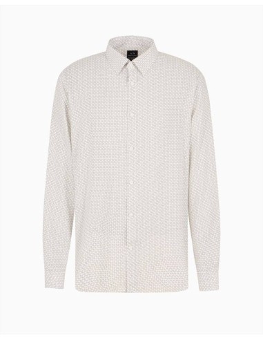 Camicia Regular Fit Uomo Armani Exchange – Tessuto ASV Ecosostenibile 