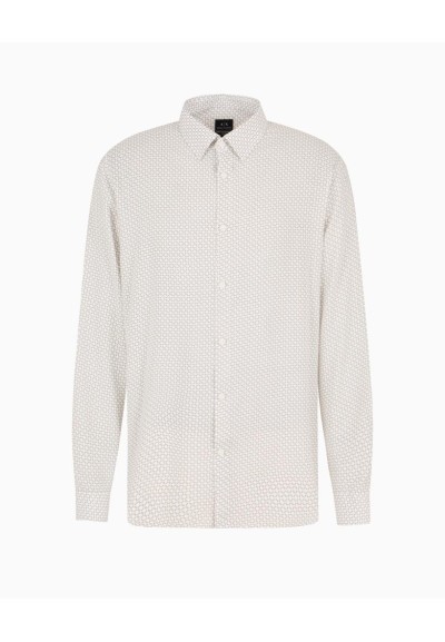 Camicia Regular Fit Uomo Armani Exchange – Tessuto ASV Ecosostenibile 