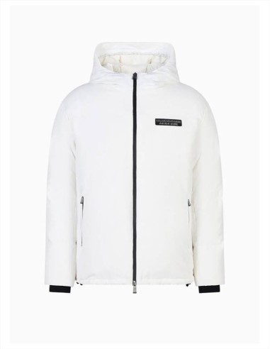 Piumino Bianco Uomo Armani Exchange in Tessuto Riciclato  | Mariadesol
