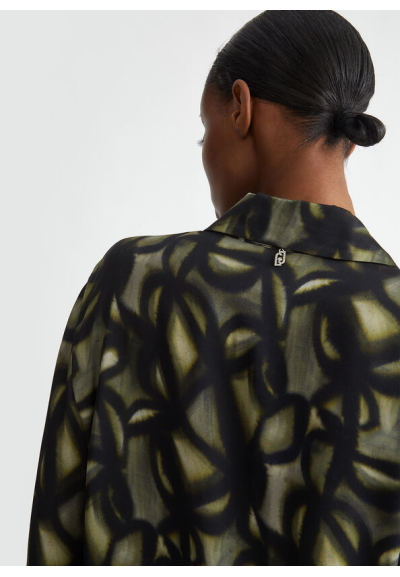 Liu Jo Camicia in Raso Stampato Donna  | Mariadesole.it