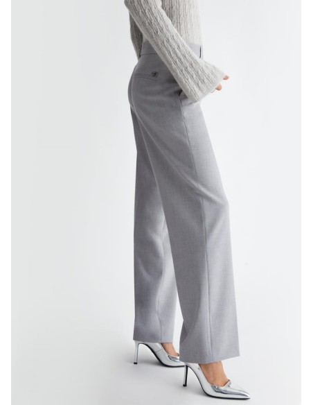 Liu Jo Donna Pantaloni Chino in Twill  | Mariadesole.it