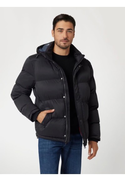 Giubbino in Nylon Uomo Guess con Cappuccio Rimovibile  | Mariadesole.i