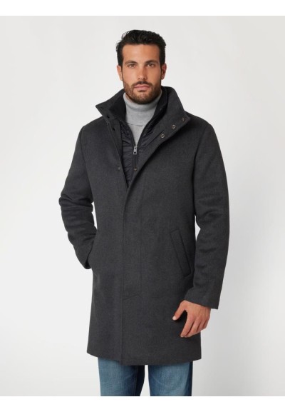 Cappotto Uomo Guess in Misto Lana Melton  | Mariadesole.it