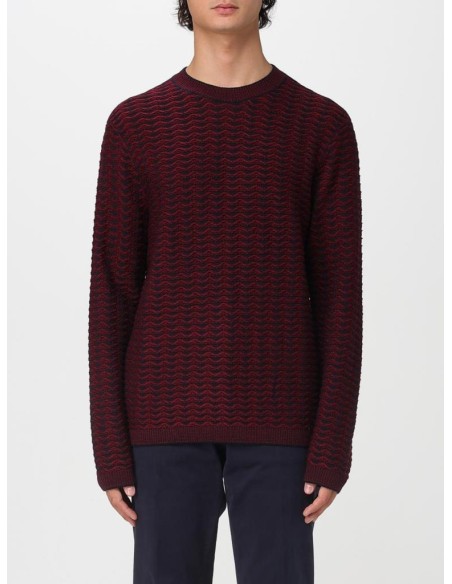 Armani Exchange Uomo Maglione girocollo fantasia astratta  | Mariadeso