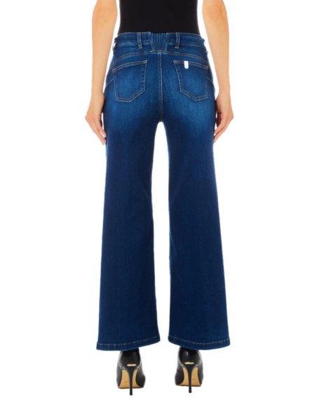 Jeans Cropped Donna a Gamba Larga - Liu Jo  | Mariadesole.it