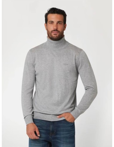 Maglione Uomo Guess a Collo Alto in Misto Lana  | Mariadesole.it