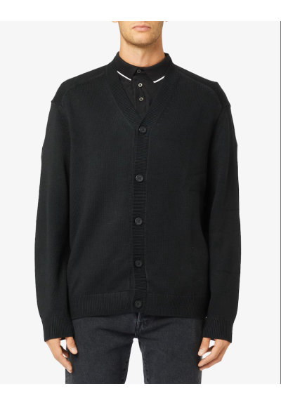 Cardigan Armani Exchange in misto lana Uomo  | Mariadesole.it