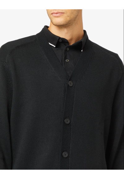 Cardigan Armani Exchange in misto lana Uomo  | Mariadesole.it