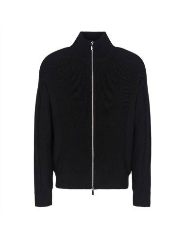 Cardigan Uomo Armani Exchange Full Zip Nero