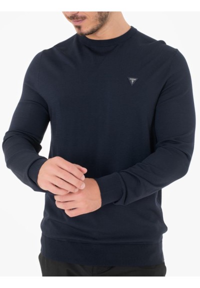 Maglione Uomo Guess Girocollo con Logo  | Mariadesole.it