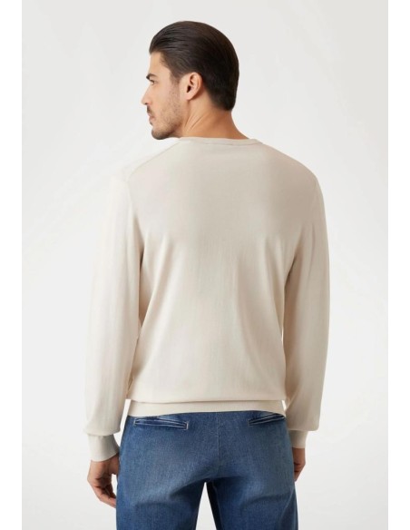 Maglione Uomo Guess Girocollo con Logo  | Mariadesole.it