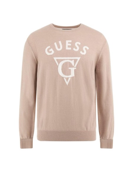 Maglia Uomo Guess Girocollo in Misto Lana e Seta  | Mariadesole.it