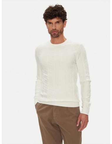 Guess Maglione Uomo  Regular Fit in Viscosa e Poliestere  | Mariadesol