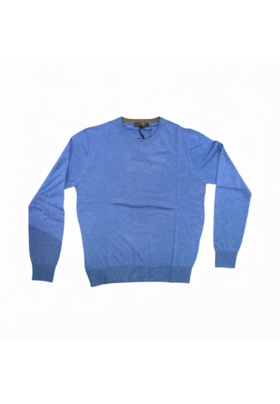 Maglia Manuel Garcia Uomo girocollo in lana e cashmere Made in Italy  