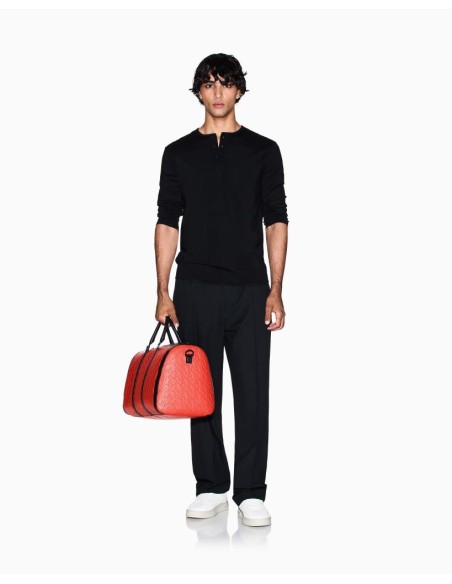 Armani Exchange Maglia Uomo Girocollo in Viscosa e Poliammide  | Maria