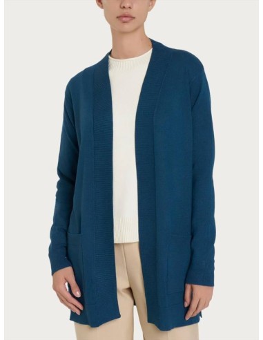 Cardigan Ragno Donna Lungo Four Seasons Aperto  | Mariadesole.it