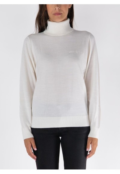 Maglione Dolcevita Donna Armani Exchange con Logo  | Mariadesole.it