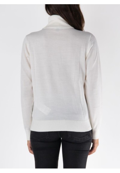 Maglione Dolcevita Donna Armani Exchange con Logo  | Mariadesole.it