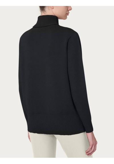 Ragno Dolcevita Donna Asimmetrico in Filato Super Soft  | Mariadesole.