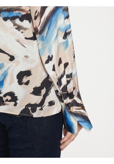 Camicia Donna Guess con Stampa Astratta  | Mariadesole.it