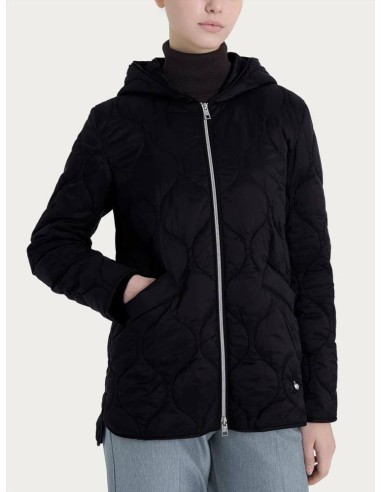 Ragno Donna Piumino Onion Quilt con Cappuccio Leggero Autunnale  | Mar