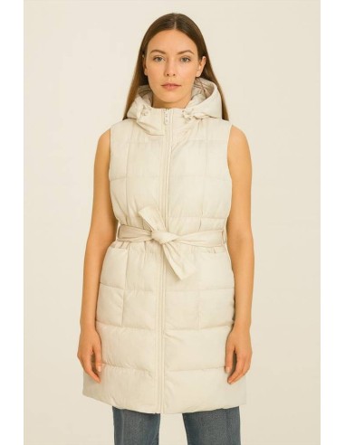 Armani Exchange Gilet Donna Imbottito con Cappuccio in 100% Poliammide