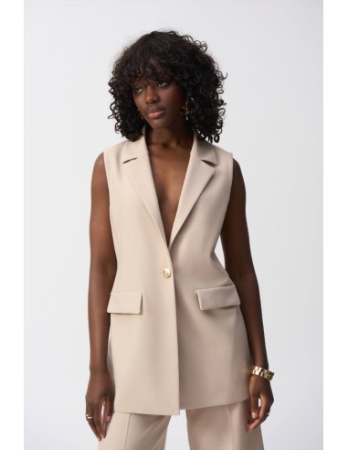 Joseph Ribkoff Donna - Gilet Aderente in Twill Lux  | Mariadesole.it