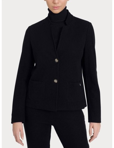 Ragno Donna Blazer Corto in Velvet con Revers Alzato  | Mariadesole.it