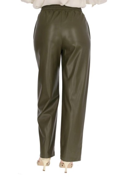 Liu Jo Pantalone Donna Jogging in Tessuto Spalmato  | Mariadesole.it