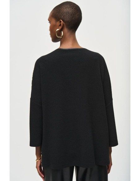 Maglia Boxy con Stampa Geometrica Donna  | Mariadesole.it