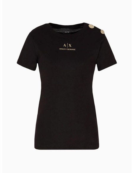 Armani Exchange T-Shirt Donna – Stile Essenziale  | Mariadesole.it