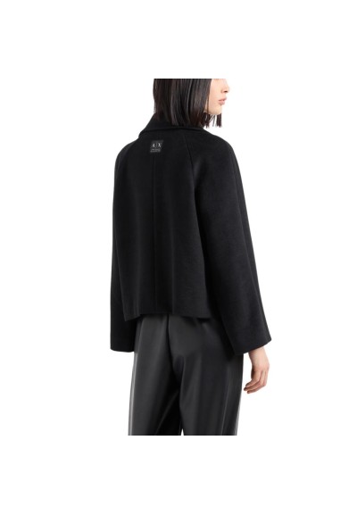 Caban Doppiopetto con Bottone a Contrasto Donna Armani Exchange – Eleg