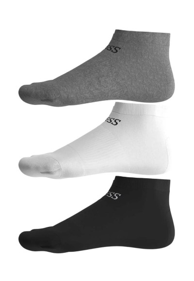 Calze Uomo Guess Underwear – Confezione da 3 Paia per Comfort e Stile 