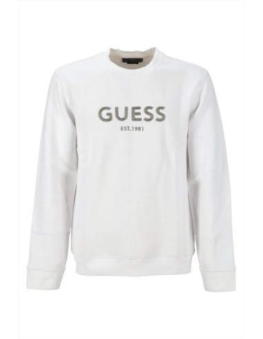 Felpa Guess Logo Frontale Uomo – Comfort e Stile Sostenibile  | Mariad