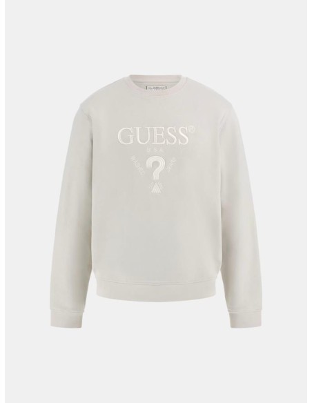 Felpa Logo Frontale Guess Uomo – Eleganza e Comfort con un Tocco Monoc