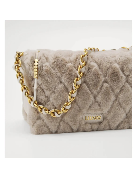 Borsa a Mano Liu Jo Donna in Pelliccia Sintetica - Eleganza Compatta  